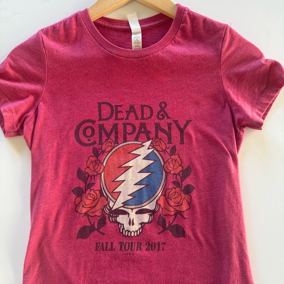 Dead & Company Fall 2017 Tour Graphic Grateful Dead T-Shirt Women's M - Picture 7 of 8